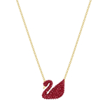 Swarovski 5465400 Ikoonilised luige ripatskaelakeed punane