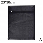 Must v&otilde;rgust pesukott Mugav majapidamismasinpesu pol&uuml;ester- ja aluspesu, valmistatud Durabl K7M4 black-23*30cm