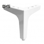 Metallm&ouml;&ouml;bli jalg Tugev kandev&otilde;imeline libisemisvastane Lihtne paigaldada mitmeotstarbeline kolmnurkne m&ouml;&ouml;blijalad Diivandiivan DIY asendusjalg