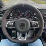 WCaRFun must seemisnahast auto roolikate Volkswagen VW Golf R MK7 Golf 7 GTI VW Polo GTI Scirocco 2015 jaoks Style 3