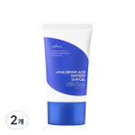 ISNTREE Hyaluronic Acid watery Sun Gel SPF50+ PA++++, 50ml, 2 units blue