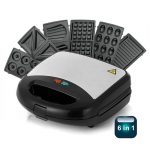 6N1 Vahvlimasin Elektripliit Koogikell S&otilde;&otilde;rikumasin P&auml;hkel Madeleine K&uuml;psisemasin UK must