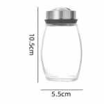 1/7 tk V&uuml;rtspurgi komplekt Klaasipudel P&ouml;&ouml;rlev klaas maitseaine suhkur pipra pudelid soolaloksud hoidik k&ouml;&ouml;gi hoiurest