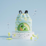 Laste multikas ujumiskott m&auml;rgade/kuivade kingade sahtliga &ndash; Ideaalne reisimiseks, randa ja seljakotina kasutamiseks