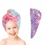 1 tk Kalasoomustega Juuksekapsel Mikrokiust Pehme Imav Juukser&auml;tik Vannituba Elutuba Olulised Juuksekuivatustarvikud kollane