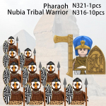 11 tk Keskaegne Teutooni r&uuml;&uuml;tli ehitusklots Vana-Egiptuse s&otilde;duri figuur S&otilde;jalise lossi relva tarvikud Klotsid M&auml;nguasi Laste kingitus N321