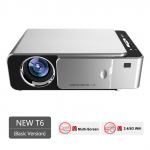 Yersida Projektor T6 Full HD LED 2K 4K 4000 Luumenit 720p Kaasaskantav Kino Projektor V&auml;litingimustes Android Wifi Projektor 3D Kodukino Eu plug