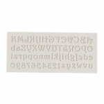 T&auml;hestiku number Silikoonist koogi k&uuml;psetusvorm Sugarcraft &scaron;okolaadikookide k&uuml;psetusvorm Vaigu t&ouml;&ouml;riistad Fondant T&ouml;&ouml;riistad One Size