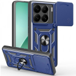 Coque de protection - Xiaomi - 15 Pro - Antichoc - Support rotatif - Protection cam&eacute;ra coulissante