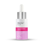 O3+ Derma Cult 10% niatsiinamiidi n&auml;oseerum aknej&auml;lgede, nahaplekkide jaoks &Otilde;litasakaalustav tsink Maitsetaimed | Rasusele aknele kalduvale nahale | 30 ml