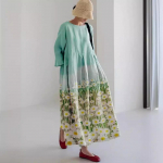 Naiste Pikk Kleit Kevad S&uuml;gis Suvine Seelik Mood Vabaaja Naiste Suure &Auml;&auml;rega Kleit Suur Suurus S-5XL Pikad Kleidid S