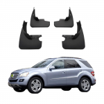 4TK Auto porilauad Pritsmekaitse Porikaitsmed Auto porilauad &Uuml;hilduvad Benz ML-klassi W164 2006 2007 2008 2009 2010 2011 BC-25 must