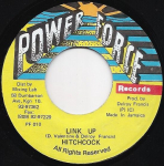 7-tolline plaat HITCHCOCK - Link Up PF010 Power Force Rec Jamaica Reggae, Ska & Dub Kasutatud