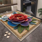 3D lilleline vaip Esikukate Vannitoa imav jalapatta Libisemisvastane jalapatta 40*60cm