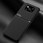 Luksuslik magnetiline nahast &uuml;mbris POCO X3 Pro NFC X3Pro X3NFC POCOX3 X 3 telefoni jaoks, sisseehitatud metallplaadist t&auml;iskaanega toetav autohoidik For POCO X3 Pro must