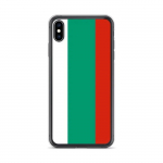 Coque iPhone &ndash; Drapeau Bulgarie &ndash; iPhone XS Max &ndash; Souple &ndash; Mitmev&auml;rviline &ndash; TPU l&auml;bipaistev