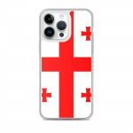 Coque iPhone - G&eacute;orgie - iPhone 14 Pro Max - Souple - Mitmev&auml;rviline - Disain Drapeau