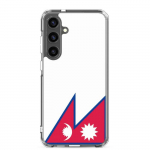 Coque T&eacute;l&eacute;phone &ndash; Samsung &ndash; Galaxy S24 Plus &ndash; Drapeau du N&eacute;pal &ndash; Supp &ndash; Mitmev&auml;rviline