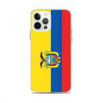 Coque T&eacute;lephone Drapeau &Eacute;quateur &ndash; iPhone 12 Pro Max