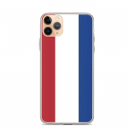 Coque iPhone &ndash; Drapeau Pays-Bas &ndash; iPhone 11 Pro Max &ndash; Supp &ndash; Mitmev&auml;rviline &ndash; Vertikaalne