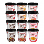 [Korea kuulus toit] Yopokki Tteokbokki (6 t&uuml;&uuml;pi), Rabokki (1 T&uuml;&uuml;bid) (25 Valikud) #Yopokki Set 126cup
