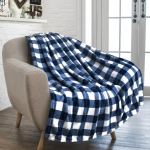 1 tk Must-punane ruuduline flanellist pleed Soe pehme ruuduline Christmas diivanisoojendaja hubane dekoratiivne sisustus kingitus 30x40in