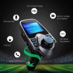 AUTO FM SAATJA Bluetooth FM saatja Autole FM saatja Autole K&auml;ed-vabad komplekt USB MP3 helipleieriga