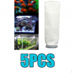 5 Piece 200 um Aquarium Fish Tank Filters Marine Sump Felt Pre Bags
