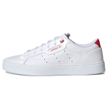 Adidas Sleek Heart reljeefne - Valge Scarlet Naiste tossud Cloud-White Core-Black FZ1829 36
