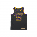 Nike NBA Lakers LeBron James Ei. 23 Preemiav&auml;ljaande S&auml;rk Meeste Topid Must CN9929-013 S