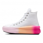 Converse Chuck Taylor All Star Move Platvormiga High GS Bright Ombre Laste tossud White Stardust-Lilac A07372C 37.5