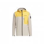 Adidas X National Geographic V&auml;rviplokk Logoga Pikkade Varrukatega Kapuutsiga Jakk Meeste Jakk Hele-Khaki IL8981 XXL