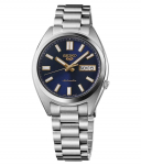 Seiko 5 Sports 2025 SNXS Seeria Automaatne 37,4 mm P&auml;eva- ja Kuup&auml;evan&auml;idikuga Roostevabast Terasest Meeste K&auml;ekell SRPL55K1 tumesinine v&auml;rv
