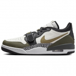 Air Jordan Legacy 312 Low Keskmine Oliiv Meeste Tossud Valge Purjekas Must CD7069-120 44.5
