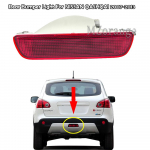 Tagumine p&otilde;rkeraua helkur jaoks NISSAN QASHQAI 2007-2013 Tagumine p&otilde;rkeraua tuli Tagumine keskmine pidurituled Saba helkur