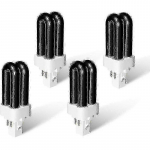 Pakk 41050 S&auml;&auml;sepihusti Asenduspirn Dynatrap Dt1050 Dt1100 Dt1250 jaoks, 7W Ultravioletne S&auml;&auml;se Ki Pack of 4