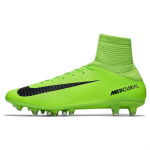 Nike Mercurial Veloce 3 Mugav Ag (Kummist l&uuml;hikesed trukid) Kangas Nahk L&ouml;&ouml;gisummutav Libisemisvastane Kulumiskindel Jalgpallisaapad 831960-303 41
