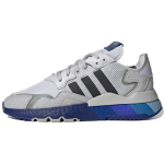 Adidas Originals Nite Jogger S&uuml;nteetiline Nahk Klassikaline Logo Libisemisvastane Vastupidav Hingav Madal L&otilde;ige Elustiil Vabaaja Jalan&otilde;ud Unisex Tossud H01716 36⅔ gray