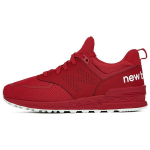 New Balance Nb 574 Sport Retro Kangas S&uuml;nteetiline Nahk Polsterdus Tugi Kerge Madal L&otilde;ige Vabaaja Jooksukingad Unisex toss Punane MS574PCR 36 brown