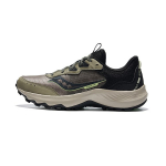 Saucony Aura Tr Hingav Polsterdusmaterjal Libisemisvastane Tugi Kerge Madala s&auml;&auml;rega Maastikujooksukingad Meeste toss Kohvipruun Must S20862-15 44