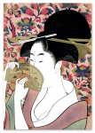 Plakat obraz gejsza kobieta sztuka geisha 30x40 cm