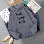 Mehed Naised Uus NAINE EMA Kapuutsid Mood Kirjaga tr&uuml;kitud Graafilised dressipluusid Vaba vabaaja Harajuku kapuutsiga pullover Spordir&otilde;ivad 6XL