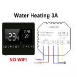3A 16A Termostaat vee-/gaasikatla/elektrilise p&otilde;randak&uuml;tte jaoks Programmeeritav digitaalne intelligentne temperatuuriregulaator Water heating must
