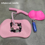 1 komplekt laste tasakaalutreeningu m&auml;nguasi p&otilde;rkepall konnah&uuml;pe pikk k&otilde;rgus treeningseade suurendab k&otilde;rgush&uuml;pet p&otilde;rkepall as the picture