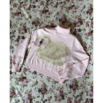 VAYLA S&uuml;gis Talv K&otilde;rge Kvaliteet Y2k Vintage Moodne High Street Elegantne Harajuku Grunge L&otilde;tv Kampsun Rullkaelusega Kootud Kampsun S roosa