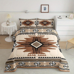 2/3 tk Boho L&auml;&auml;ne tekikottide komplekt, Kuninganna Kuninga suurus, Aastaringselt pehme soe voodipesu padjap&uuml;&uuml;ridega, P&uuml;hadekingitus Kodu kaunistus EU Twin(135x200cm)