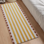 Magamistoa vaip Voodi&auml;&auml;rne matt Kodu kaunistus Korea pikk vaip Pehmed pl&uuml;&uuml;sist p&otilde;randamatid Kohev elutoa kaunistus Ala vaibad 40x120cm beige