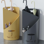 Vihmavarju hoidja esikusse Black Small No Carving