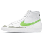 Nike Blazer Mid 77 Essential Valge Volt Naiste Tossud Oranž Must DJ3050-100 37.5