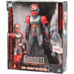 Figurine articul&eacute;e - GORMITI - Scion avec projecteur Feu - Zane - 27 cm - &Agrave; partir de 4 ans - GRV053